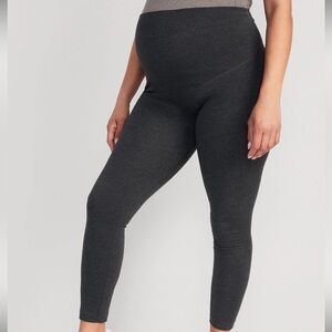 Old Navy Charcoal Maternity Leggings